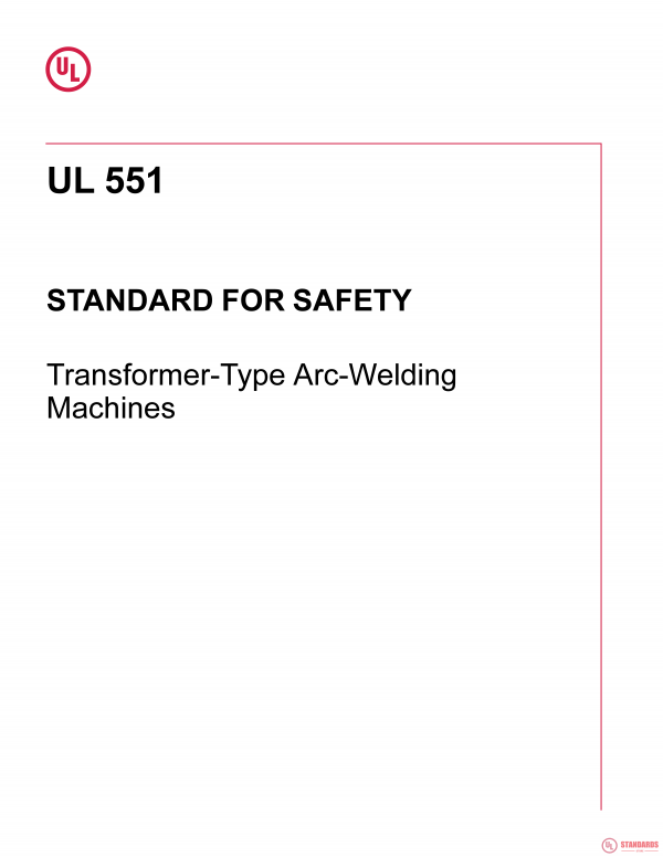 UL 551 PDF UL 551 PDF